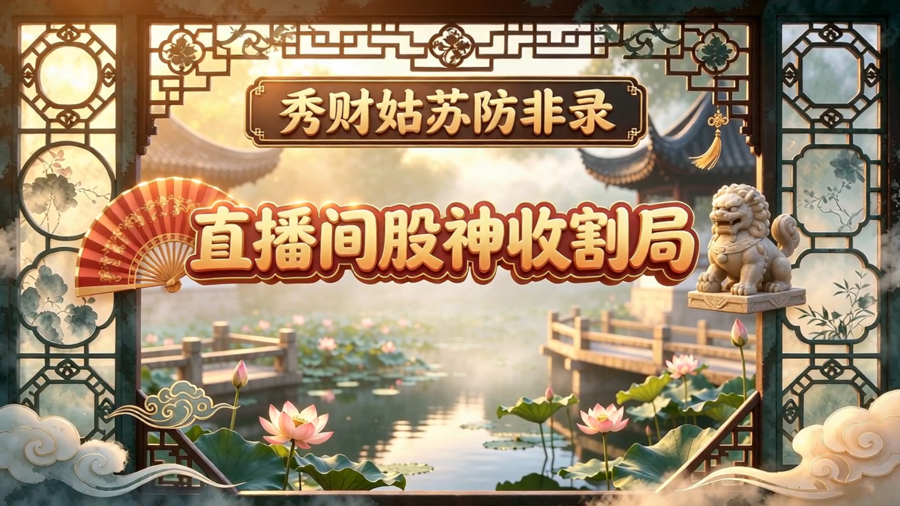秀财姑苏防非录第一期：直播间股神收割局