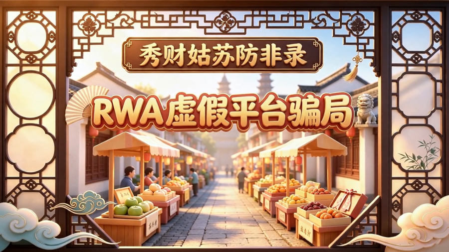秀财姑苏防非录第三期：RWA虚假平台骗局
